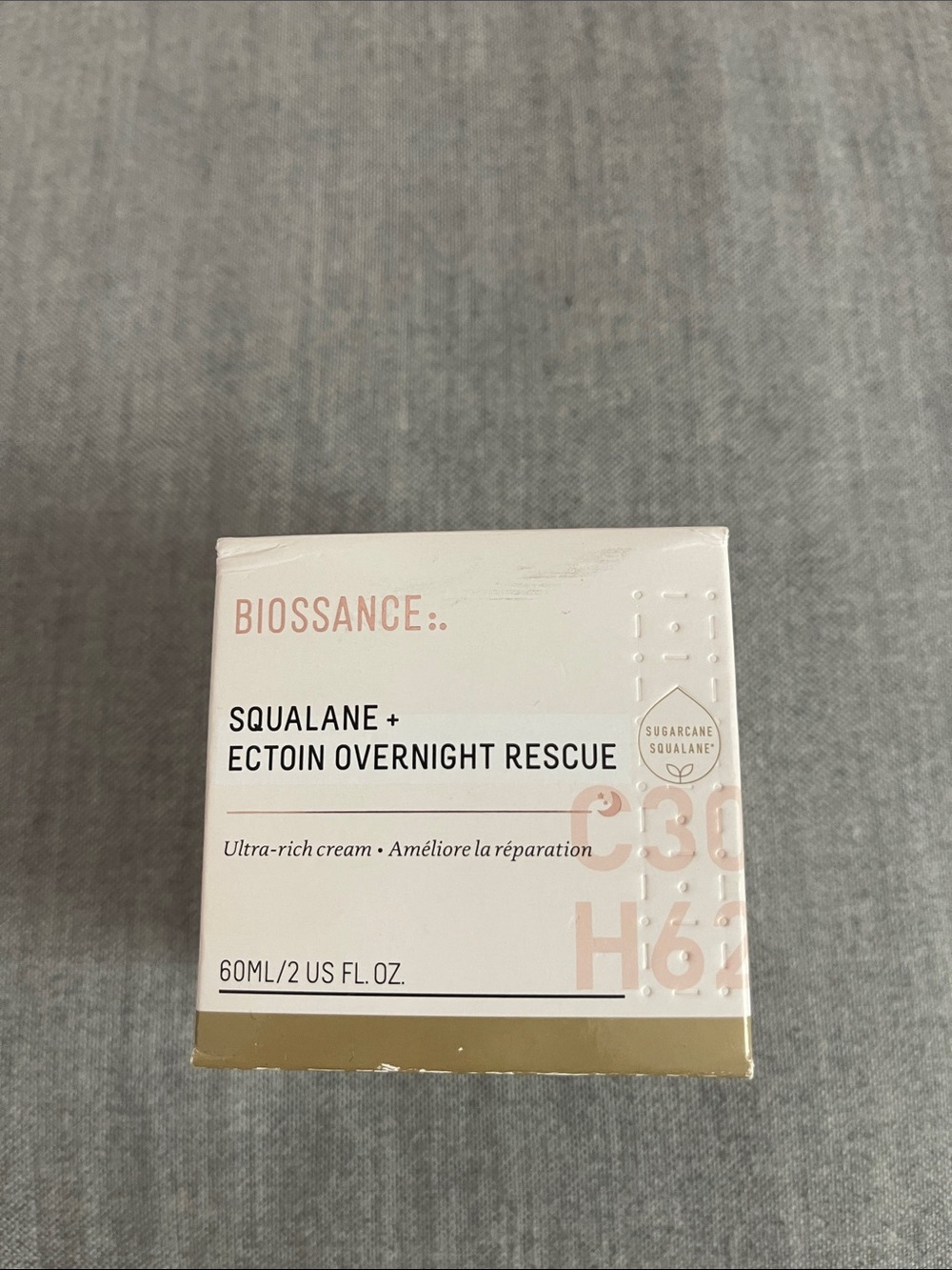 Biossance Squalane + Ectoin Overnight Rescue Cream